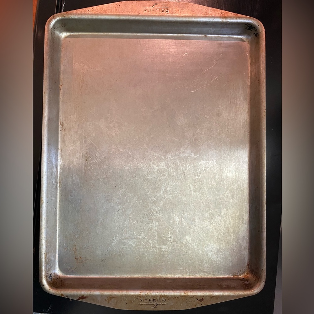 All clad D3 stainless steel baking sheet